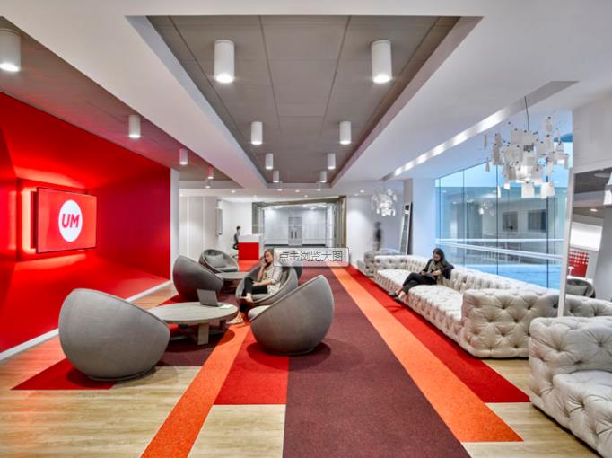 四個溫馨又有情調(diào)的辦公室休閑區(qū)設計案例,上海辦公室設計公司